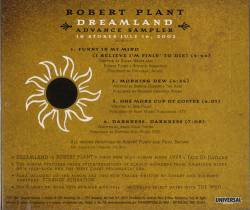 Robert Plant : Dreamland - Sampler
